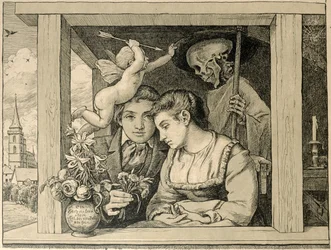 La mort du faucheur (Amour et mort, Les jeunes mariés)